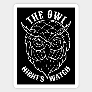 The Night's Watch Owls Magnet